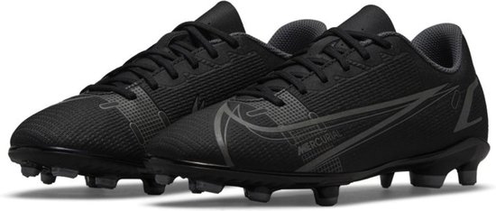 Nike - Mercurial Vapor 14 Club MG Junior - Zwarte voetbalschoen kids - 38 - Zwart
