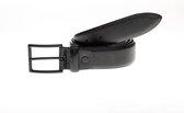 Elvy Fashion - Plain Belt BN 018 - Black - Size 105