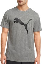 Puma T-shirt - Mannen - Grijs - Zwart