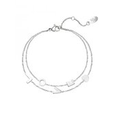 Armband Love | Zilver