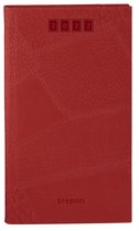 Brepols Agenda 2022 - Notavision - gebonden Lucca - 9 x 16 cm - Rood