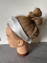 TheHandmadeMusthaves Haarband - Satijn Hoofdband - Wit