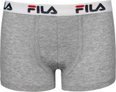 Fila - 2-pack Junior Boxershort - Grijs - Maat  10 - 12 Jaar