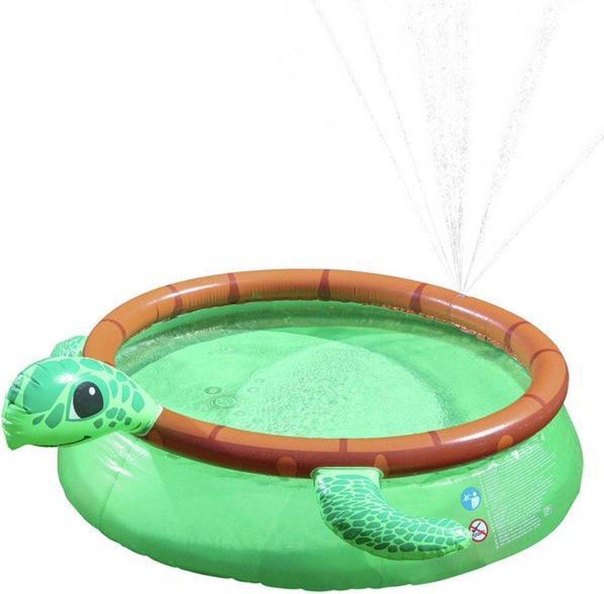 Chad Valley 183cm Turtle Quick Up kinderbad opblaaszwembad schilpad