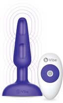 B-Vibe - Trio Remote Control Butt Plug Paars