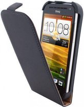Mobiparts Premium Flip Case HTC One SV Black