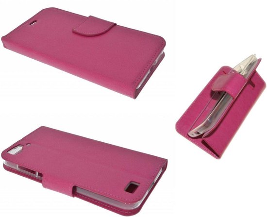 Bank Mark Elk jaar Hema H5 Wallet Boek Case Hoesje Pink / Roze | bol.com