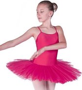 Balletpakje Lucy met tutu Cerise - Maat 12 Jaar