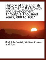 History of the English Parliament