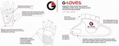 I Need A Hero - Fitness handschoen L