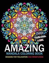 Amazing Mandalas Adult Coloring Book