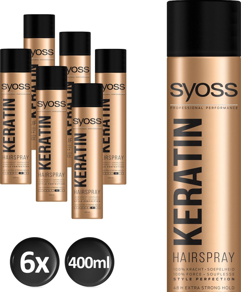5412530859709 UPC Syoss Hairspray Keratine Voordeelverpakking