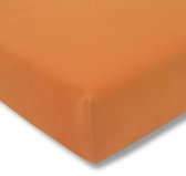 Drap housse Exquisit orange 180-200 / 200-220