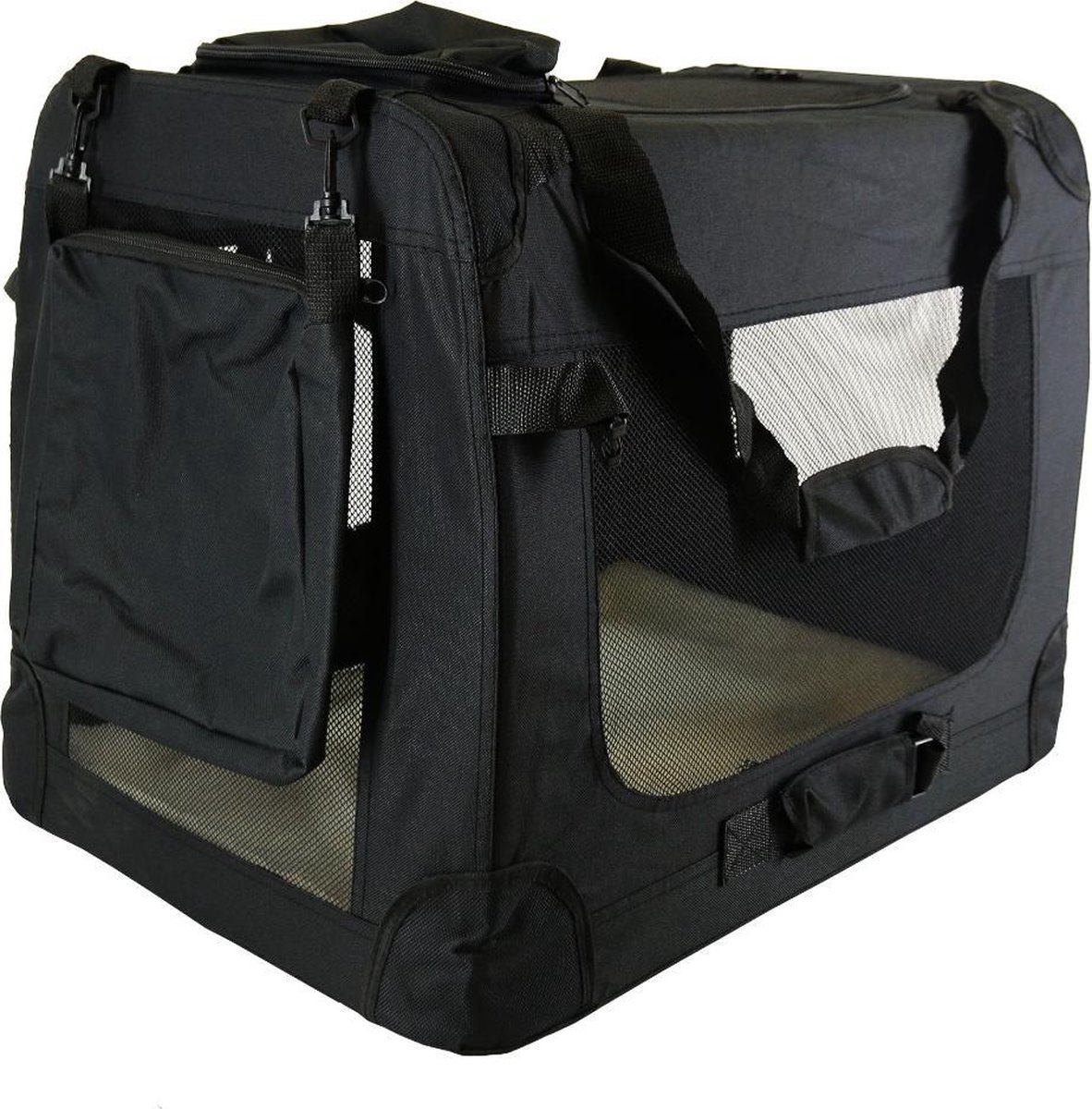Bol.com Topmast Autobench  - Hondenbench - Zwart - 91 x 64 x 64 cm aanbieding