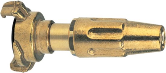 Messing tuinsproeier met snelkoppeling, regelbare waterstraal, geschikt voor 19 mm (3/4″) tuinslang GARDENA
