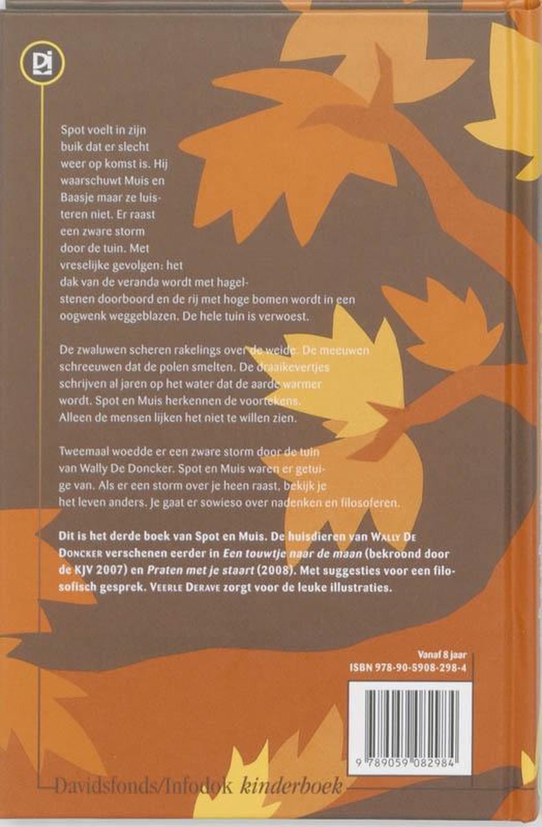 Het begint ergens - back cover