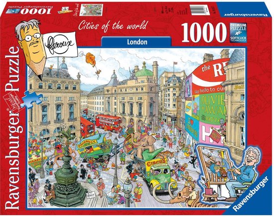 Ravensburger puzzel Fleroux London - Legpuzzel - 1000 stukjes | bol.com
