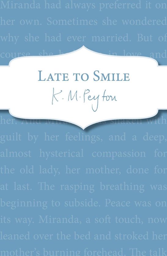 Late To Smile - cover