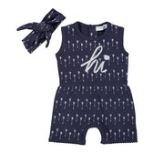 Dirkje Jumpsuit met haarband Maat 56
