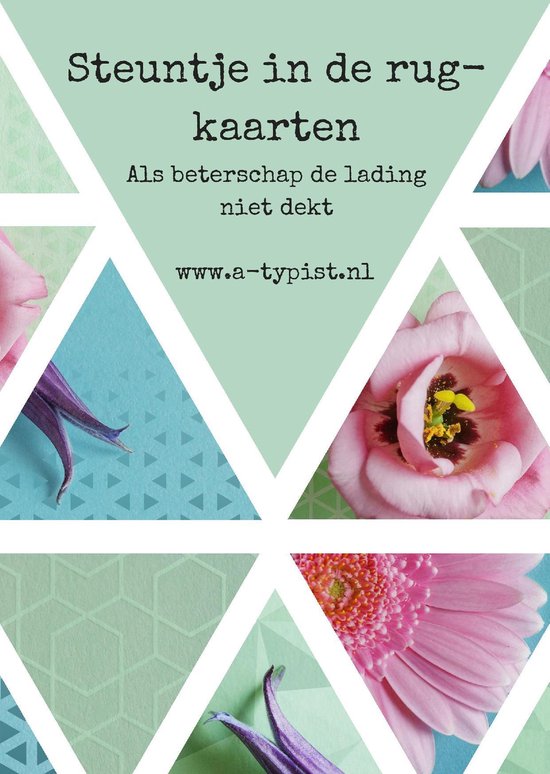 Steuntje in de rug-wenskaarten (beterschapskaarten)