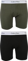 Calvin Klein - 2-pack Boxershorts Zwart / Leger Groen - S