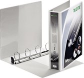 8x Leitz SoftClick, A4 Maxi, 4ringen 40mm, wit