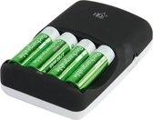 HQ, Batterij Reislader inclusief 4xAA 2700 mAh Batterijen