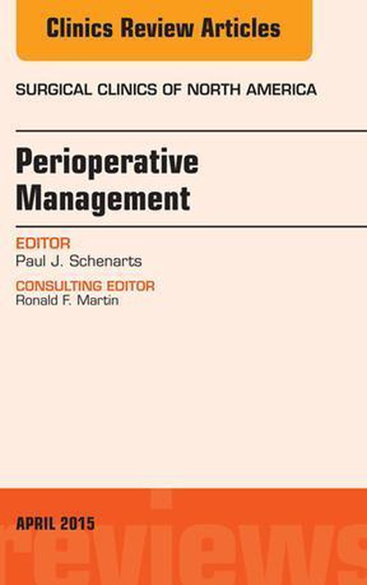 The Clinics: Surgery Volume 95-2 - Perioperative Management, ... - cover