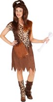 dressforfun - Vrouw uit het stenen tijdperk XL - verkleedkleding kostuum halloween verkleden feestkleding carnavalskleding carnaval feestkledij partykleding - 301337