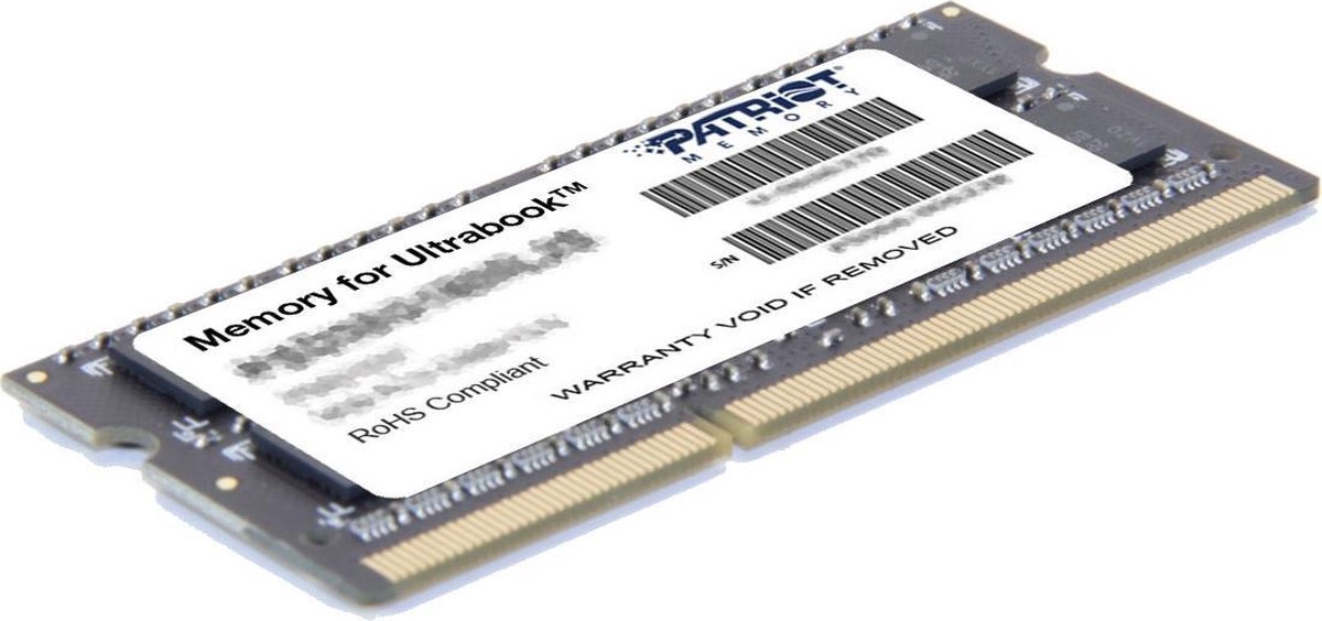 Memory PSD34G1600L2S - 4 GB - 1 x 4 GB - DDR3L - 1600 MHz - 204-pin SO-DIMM