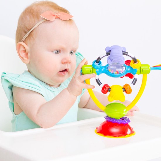 Playgro Kinderstoel speeltje met verbeterde zuignap - Grijp- en bijtspeelgoed van Playgro — afbeelding 4