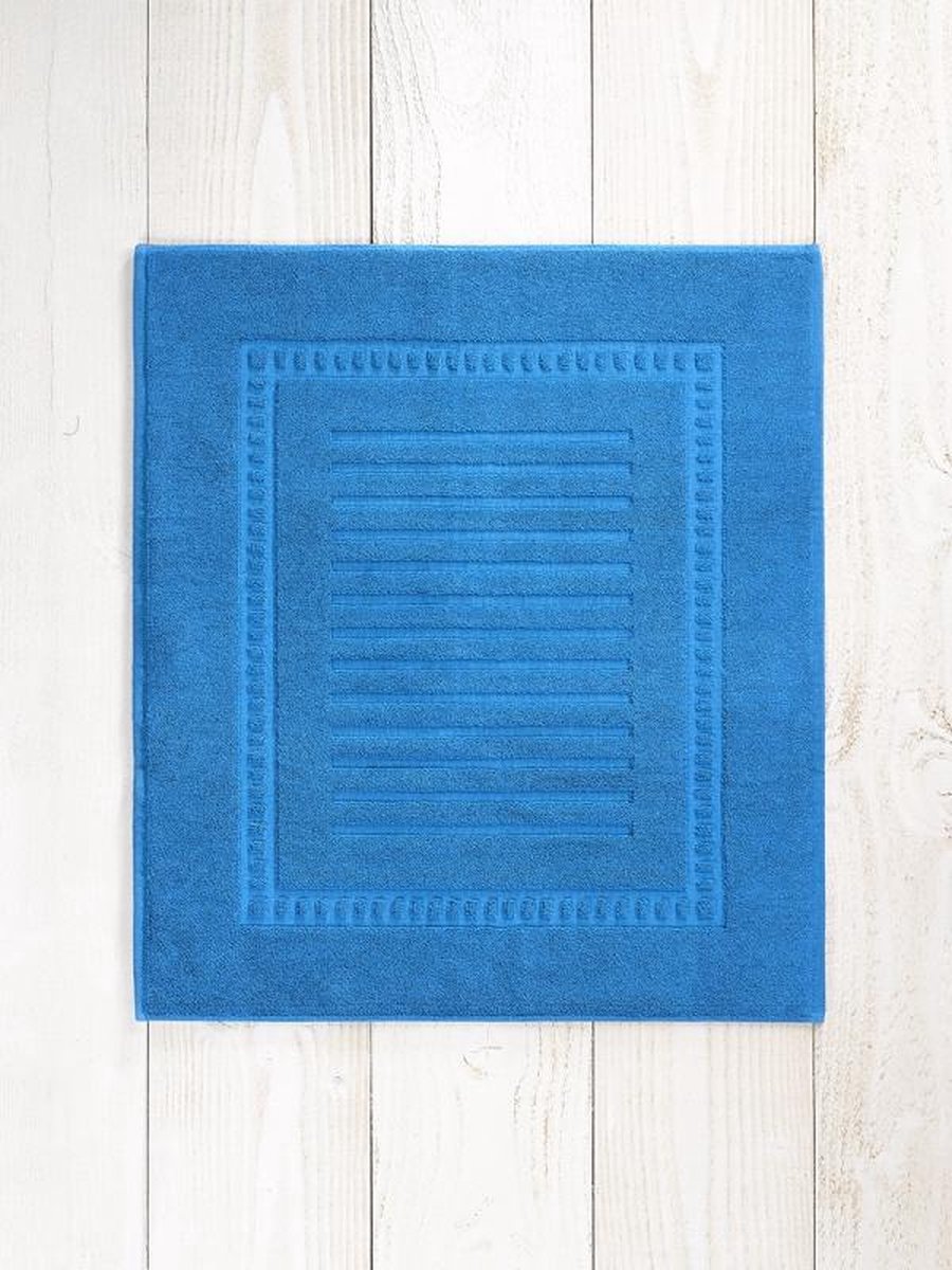 De Witte Lietaer Dolce Badmat 60 x 70 cm - Pacific blauw