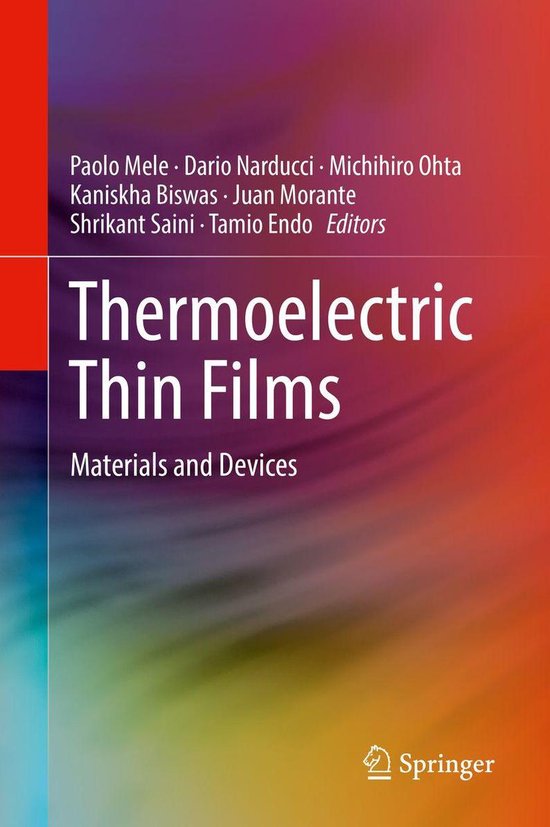 Chemistry and Material Science (R0) - Thermoelectric Thin Fi ... - cover