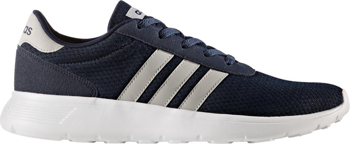 adidas Lite Racer Sneakers Heren - Collegiate Navy/Grey Two F17/Ftwr White  | bol.com