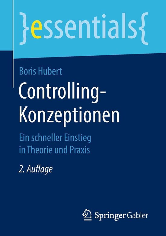 essentials - Controlling-Konzeptionen - cover