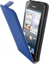 Mobiparts Premium Flip Case Huawei Ascend G510 Blue
