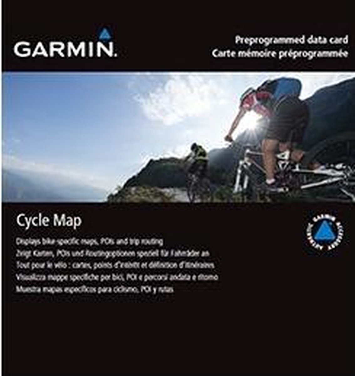 Navigatiedeel garmin fietskaart europa osm microsdsd - ZWART | bol.com
