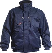 FE Engel Pilot Jas Met Afneembare Mouwen 1175-912 - Marine 6 - XL