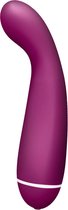 G-spot Vibrator Intro 6 Curved Vibe (paars)