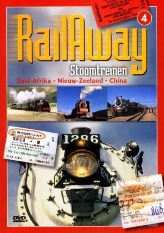 Cover van de film 'Rail Away - Stoomtreinen 4'