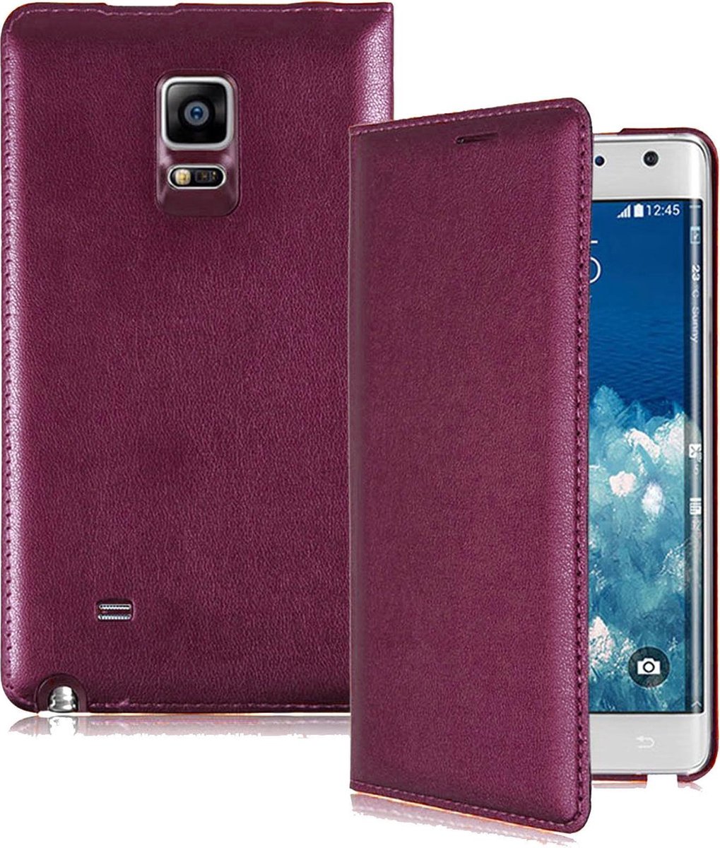 Smart window Flip Cover Samsung Galaxy Note Edge burgundy