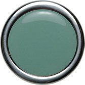 Tassenhanger Tassenhaak ONI Basics Limpet Shell in mooi organza zakje - Licht groen/turquoise