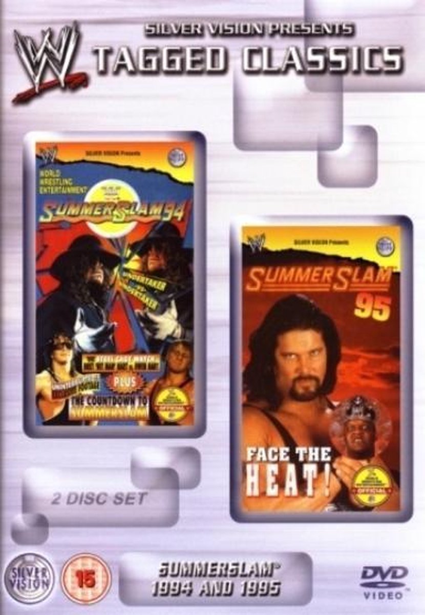 DVD WWE Tagged Classics: Summerslam 1994 and 1995