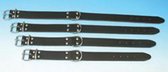 Nobby halsband softleer bruin 45-55 x 3 cm - 1 st
