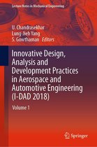 Omslag Innovative Design, Analysis and Development Practices in Aerospace and Automotive Engineering (I-DAD 2018)
