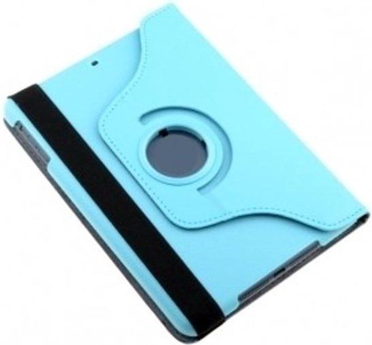 iPad AIR 2 - 360 graden case licht blauw PU leer