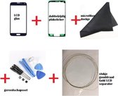 LCD scherm glas Samsung Galaxy S5 + Gereedschap, Zwart