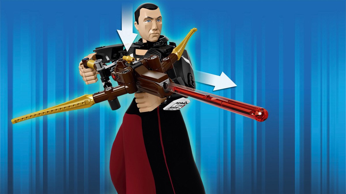 LEGO Star Wars Chirrut Îmwe Bouwfiguur Meerkleurig 75524 — afbeelding 9
