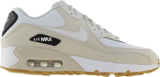 Nike Air Max 90 Sneakers - Maat 39 - Vrouwen - crème/wit/zwart ...