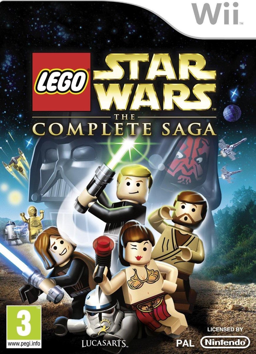 raken Eerlijk vergeven Lego Star Wars The Complete Saga - Wii | Games | bol.com